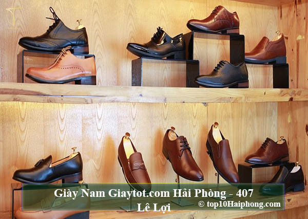 top 10 cửa hàng bán giày nam phong cách và lịch lãm tại hải phòng