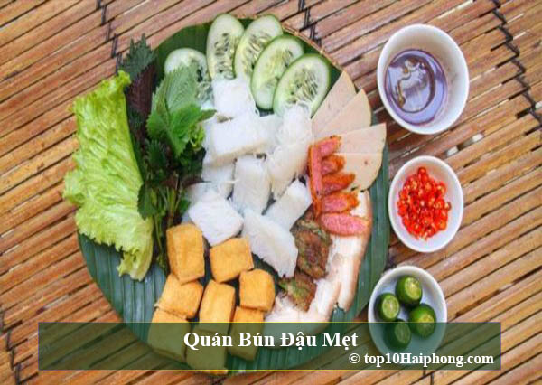 top 10 quán bún đậu mắm tôm ngon, nhiều, rẻ có tại hải phòng