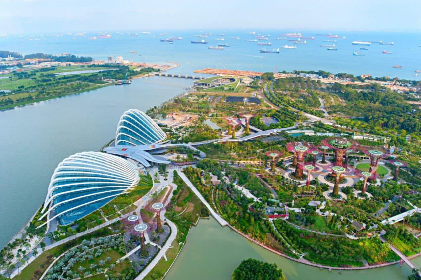 Vi vu Gardens by the Bay – Khu vườn độc đáo của Singapore