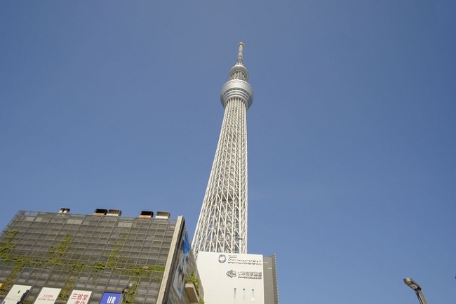 Tokyo Sky Tree – Tháp truyền hình chọc trời của Nhật Bản