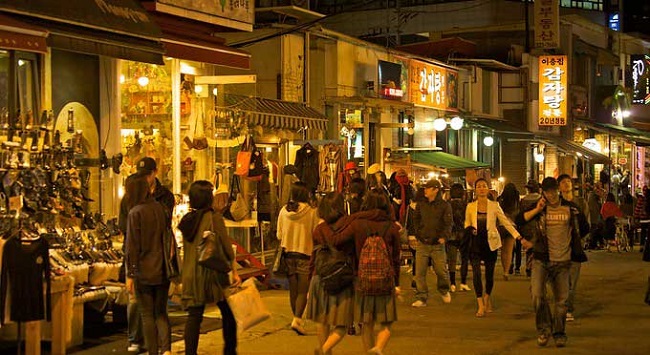 những địa điểm vui chơi về đêm ở seoul – hàn quốc