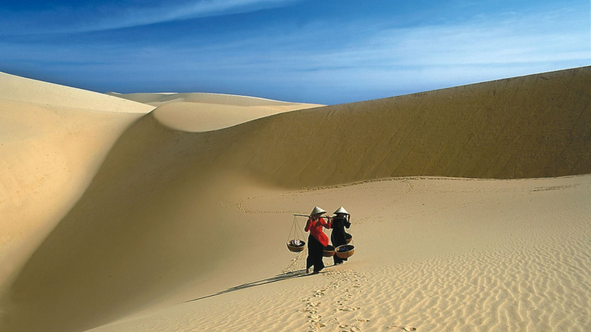 Những đồi cát đẹp hút hồn nhiều người ở Việt Nam