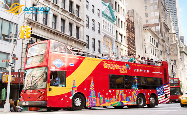 tour du lịch xe buýt độc quyền xung quanh thành phố new york