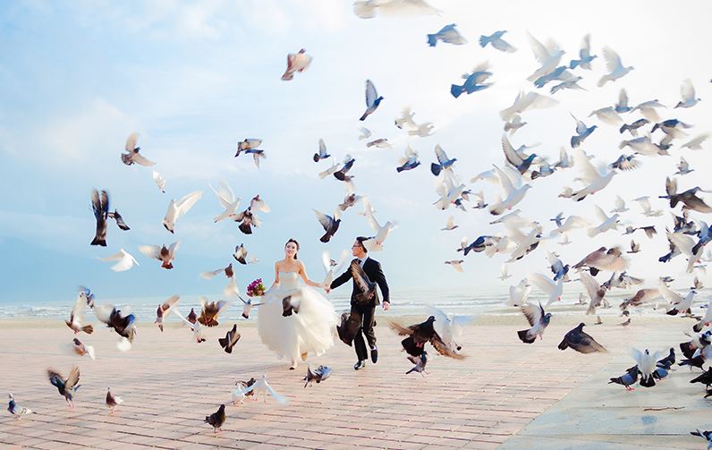 những địa điểm chụp ảnh cưới đẹp ở đà nẵng