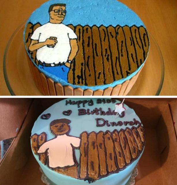bánh sinh nhật thảm họa, bánh sinh nhật, món ăn thảm họa, những chiếc bánh sinh nhật xấu tột độ, ‘bôi bác’ hình mẫu
