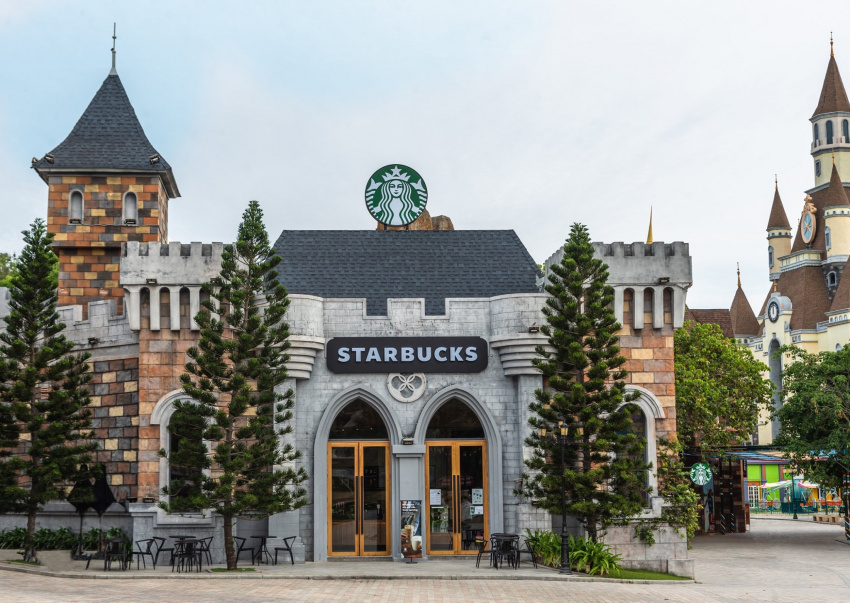 starbucks nha trang, starbucks việt nam, 3 cửa hàng starbucks lần đầu xuất hiện tại nha trang