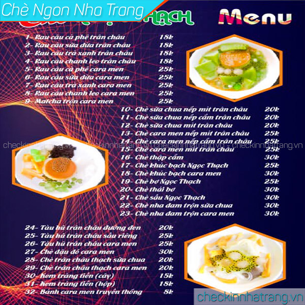 chè ngon nha trang, chè hạt đác nha trang, chè trái cây nha trang, top 7 quán chè ngon nha trang sốt xình xịch 2022