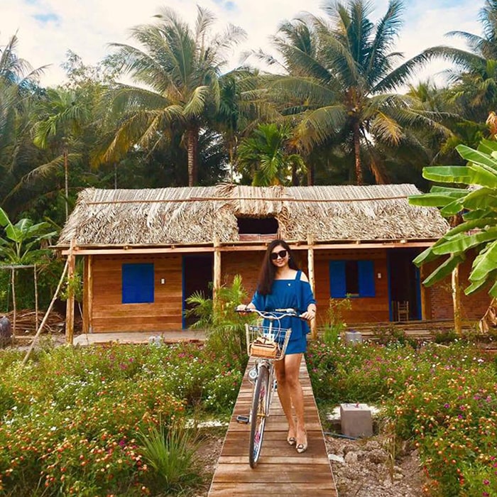 cocoland homestay bến tre, lập team check in cocoland homestay bến tre - khu nghỉ dưỡng mới toanh ở xứ dừa xanh