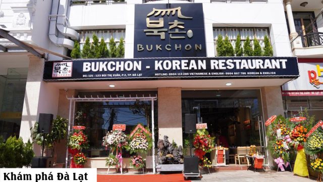 Bukchon Đà Lạt – Nhà hàng đậm chất phong cách Hàn Quốc