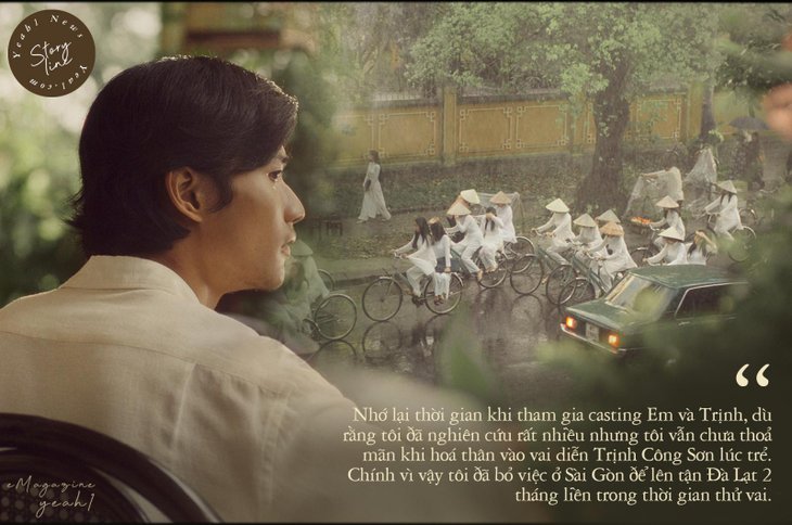 Hành trình đế 'sống' với nhân vật (Trịnh Công Sơn) của diễn viên Avin Lu ở Đà Lạt