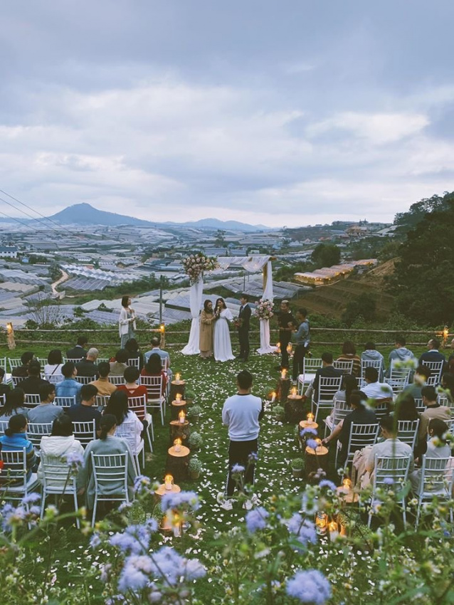 5 điểm tổ chức lễ cưới ngoài trời đẹp như cổ tích tại Đà Lạt