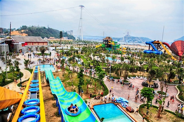 công viên giải trí, giải trí, khu du lịch, top 10 khu vui chơi mới ở quảng ninh thu hút đông đảo du khách