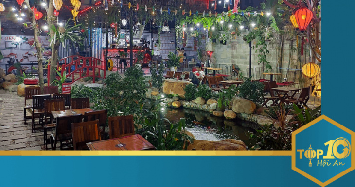 top 3 quán cà phê cá koi hội an cực thu hút khách