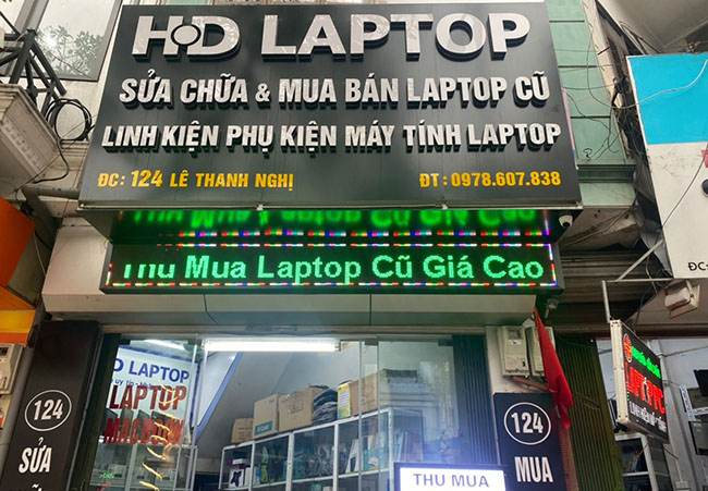 top 10 cửa hàng mua bán máy tính, laptop cũ uy tín hà nội