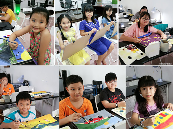 Top 10 lớp dạy vẽ cho trẻ em ở TPHCM uy tín nhất - ALONGWALKER