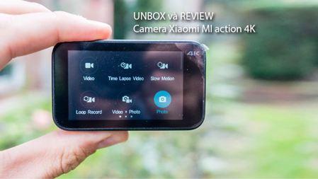 UNBOX và REVIEW camera hành trình thể thao Xiaomi MI action 4K