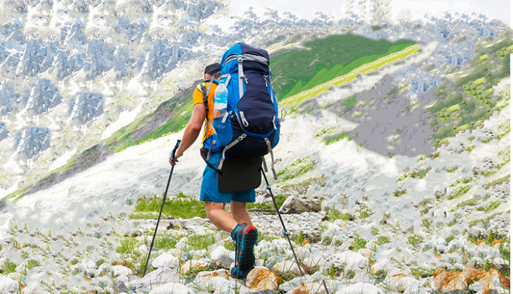 dã ngoại, leo núi, trekking, cách hạn chế chấn thương đầu gối khi leo núi - trekking