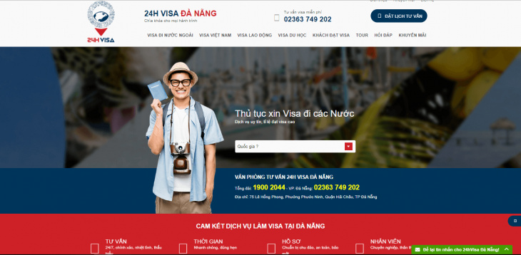 Liên Hệ Ngay TOP 8 Cơ Sở Làm VISA Tại Đà Nẵng Nhanh Chóng