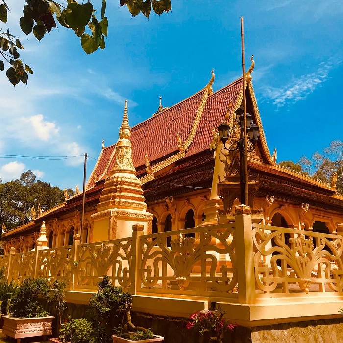 ngôi chùa đẹp ở trà vinh, những ngôi chùa đẹp ở trà vinh đậm kiến trúc khmer, lộng lẫy như cung điện giữa đời thường
