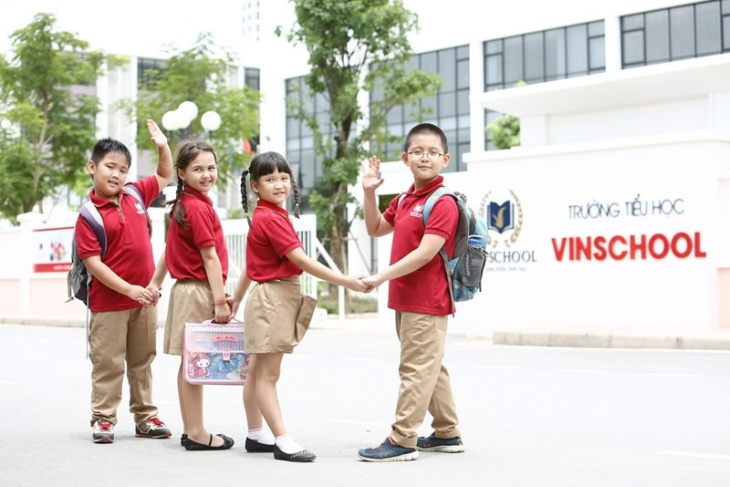 Hệ thống trường Tiểu học Vinschool tại 4 tỉnh thành trên cả nước