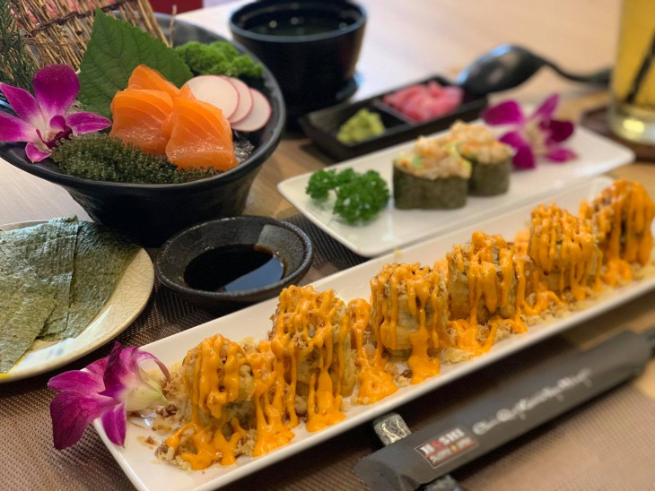 Ghé 7 quán sushi Tân Bình nhiều món ngon ‘chuẩn như bên bển’