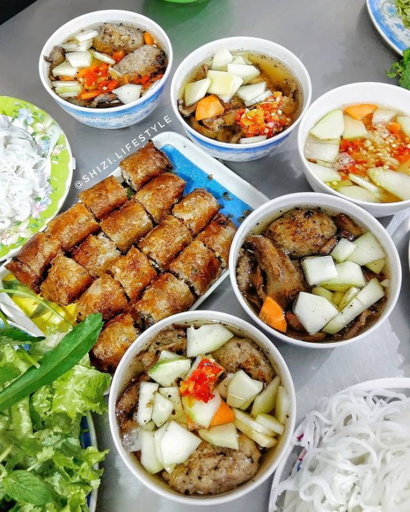 ăn chơi hà nội, top 10 quán bún chả hà nội ngon của dân gốc hà thành