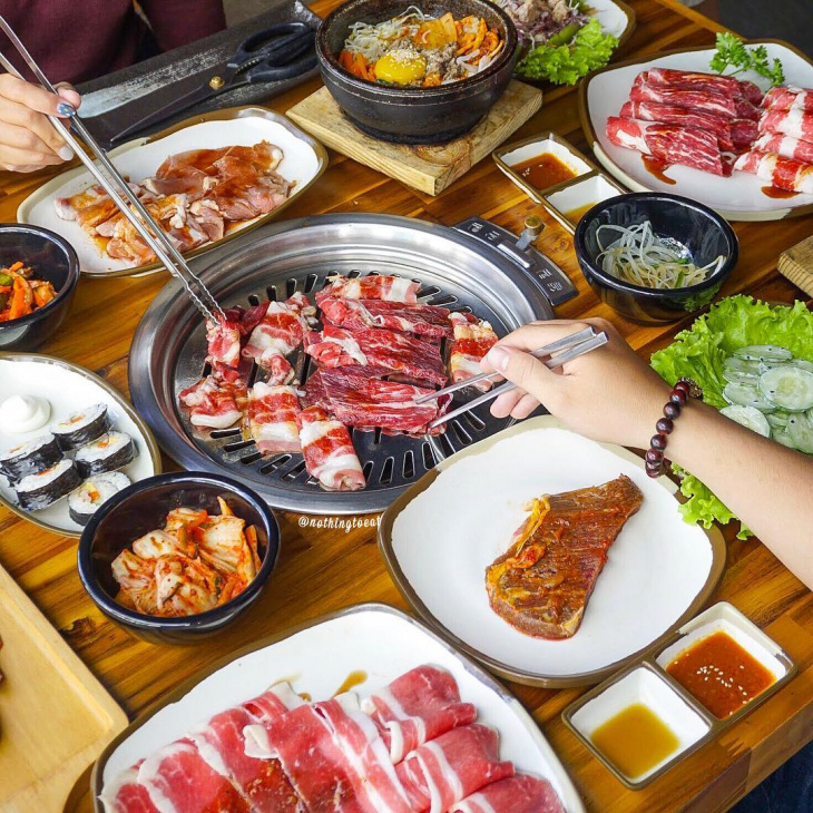 ăn chơi sài gòn, buffet, nướng, top 10 quán buffet nướng phạm văn đồng ngon chất rẻ