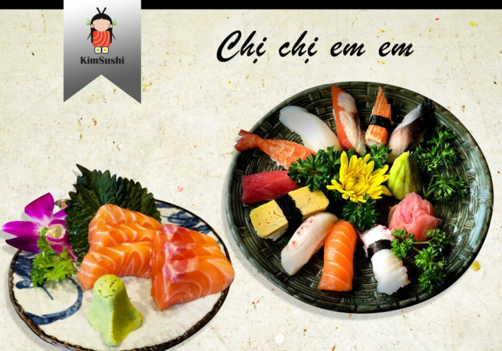 ăn chơi hà nội, review nhà hàng kim sushi với menu món ăn nhật bản siêu chất lượng