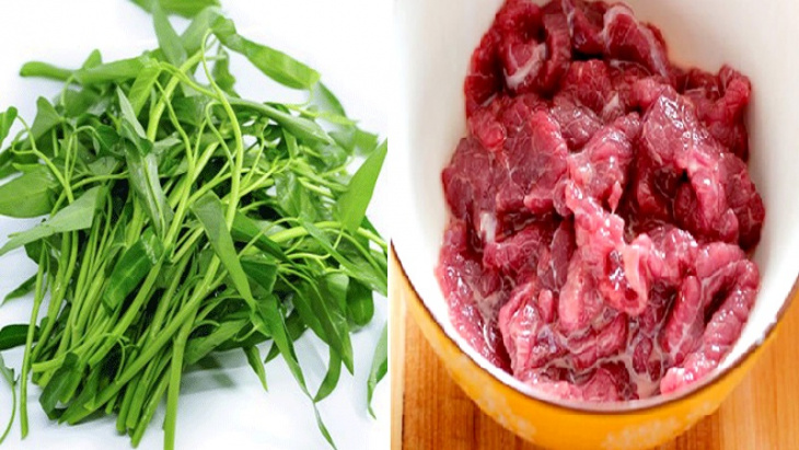 bữa tối, bữa trưa, món canh, cách nấu canh rau muống thịt bò đơn giản, nhanh chóng