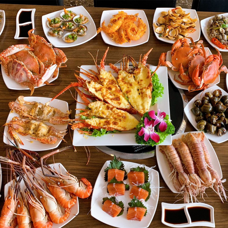 ăn chơi hà nội, buffet, hải sản, top 10+ quán buffet hải sản ngon ở hà nội đáng ăn nhất
