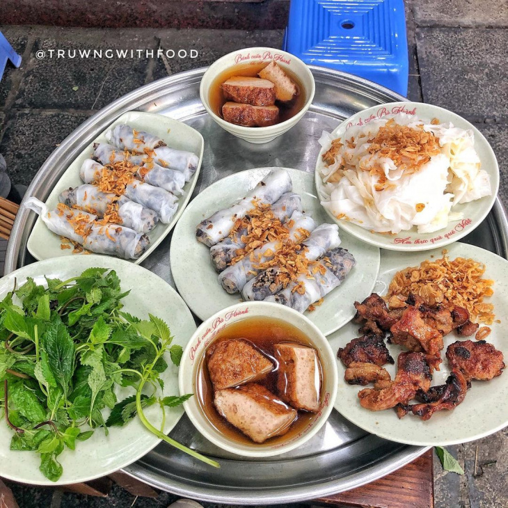 Ăn vặt Hà Nội, điểm danh 1001 món bánh cuốn Hà Nội ngon hút thực khách gần xa