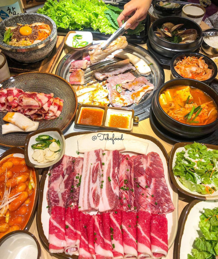 ăn uống ở Sài Gòn, buffet, khám phá Sài Gòn