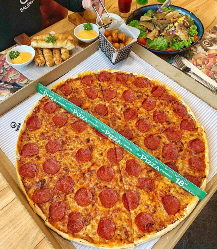 ăn chơi hà nội, pizza, the pizza company hà nội có ngon không? review chuỗi quán pizza nổi tiếng