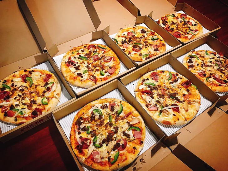 pizza, gọi tên 10 quán pizza hải phòng siêu cuốn hút