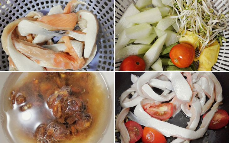 bữa tối, món canh, 4 công thức lườn cá hồi nấu canh chua thơm dậy vị