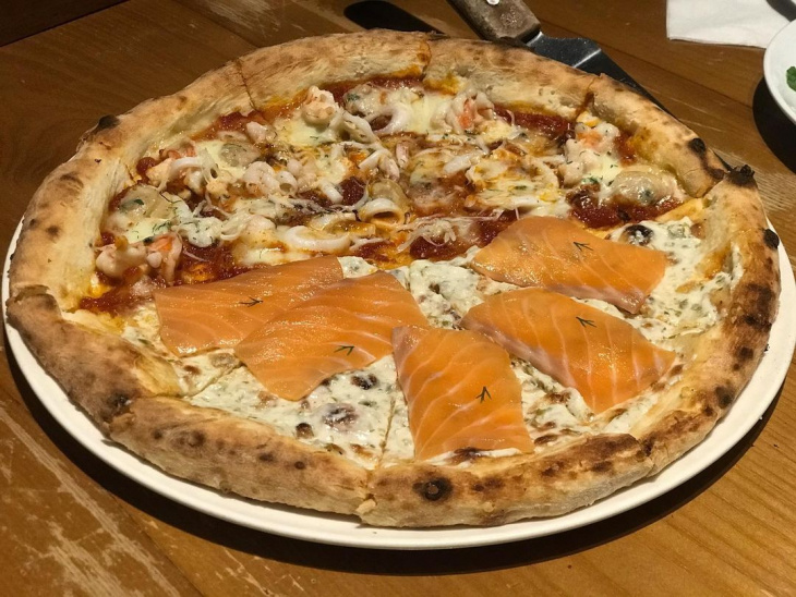 ăn chơi hà nội, pizza, review chi tiết từ a đến z pizza 4p phạm ngọc thạch