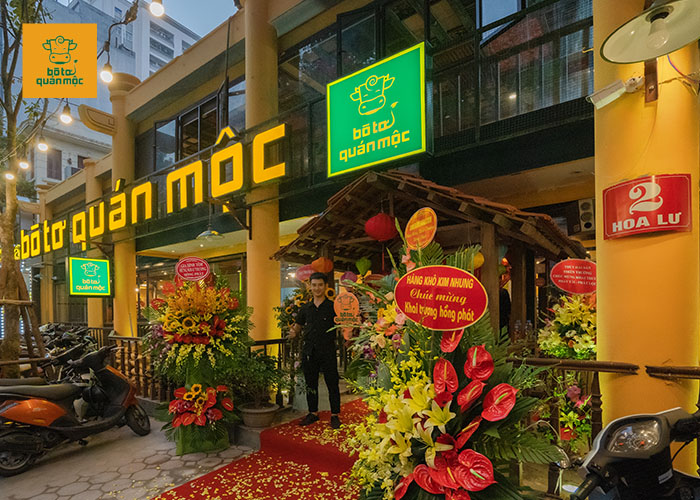 ăn chơi hà nội, review bò tơ quán mộc hoa lư hai bà trưng với menu đa dạng