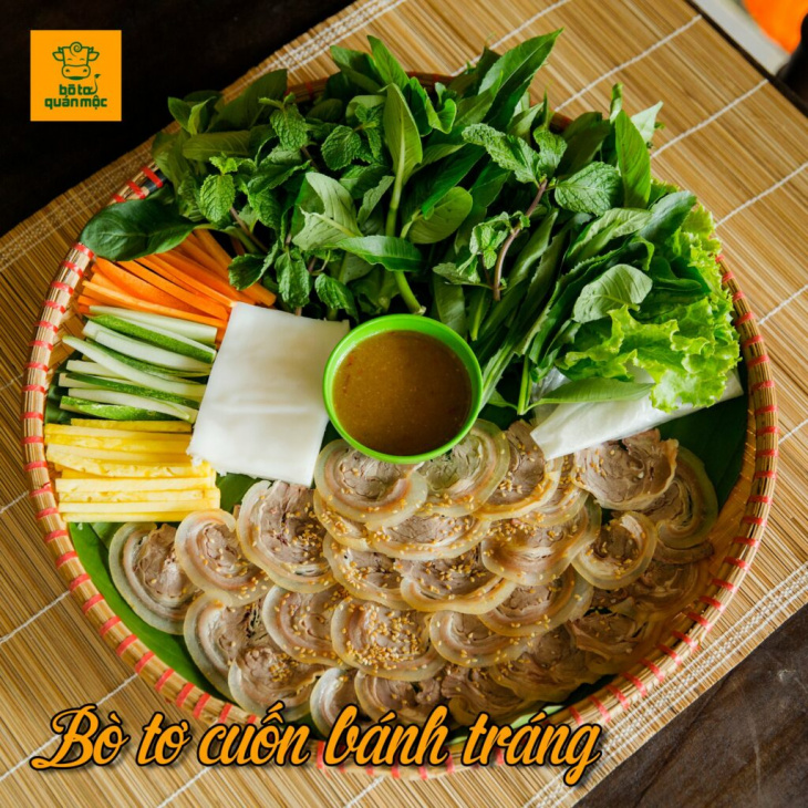 ăn chơi hà nội, review bò tơ quán mộc hoa lư hai bà trưng với menu đa dạng