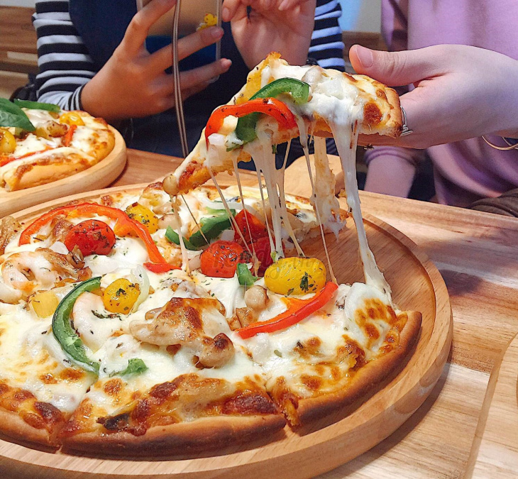 ăn chơi hà nội, pizza, mách bạn 10 nhà hàng pizza long biên khiến giới trẻ phát ‘cuồng’