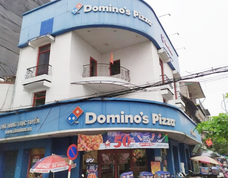 Review Domino Pizza Tô Hiến Thành cực hấp dẫn