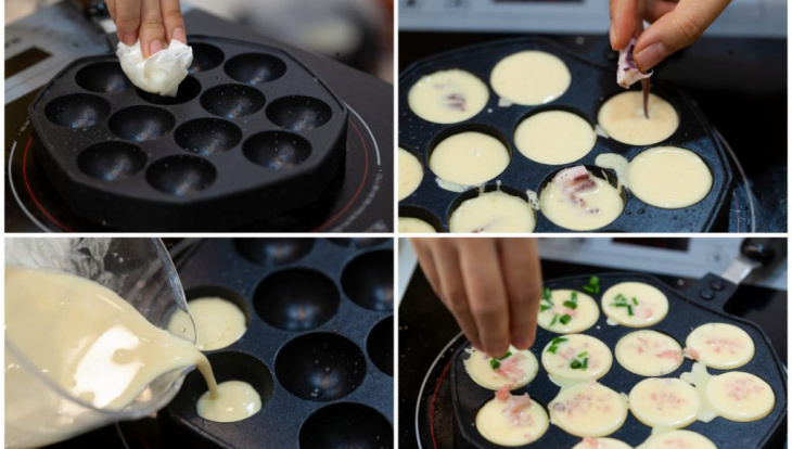 cách làm bánh bạch tuộc hấp dẫn và đơn giản