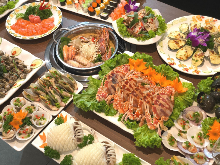 ăn chơi hà nội, buffet, khám phá hà nội, review nhà hàng chef dzung với menu buffet hảo hạng (+ bảng giá)