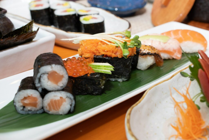 ăn chơi sài gòn, buffet, #10 quán buffet sushi quận 2 đáng thưởng thức nhất
