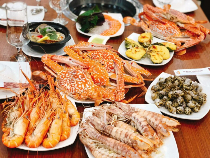 buffet, hải sản, càn quét 6 nhà hàng buffet hải sản vũng tàu cực ‘fresh’