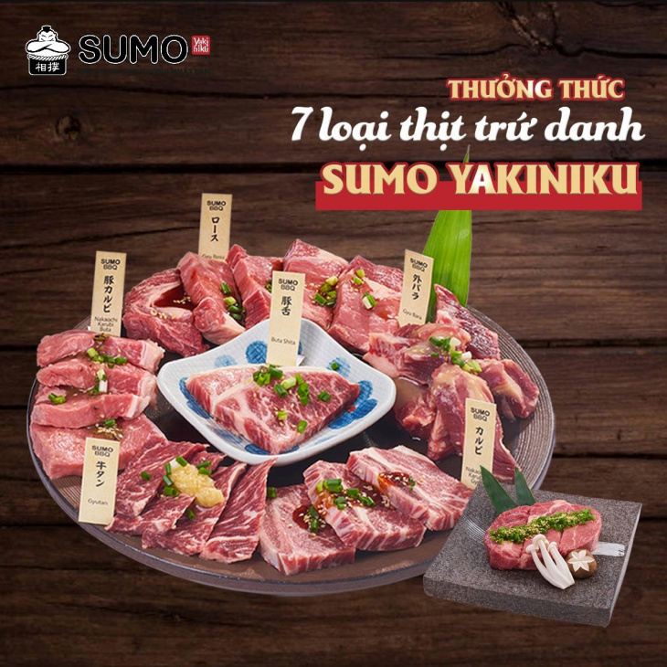 ăn chơi hà nội, nướng, review sumo bbq (sumo yakiniku) hà nội với menu buffet nướng ngon (+giá)