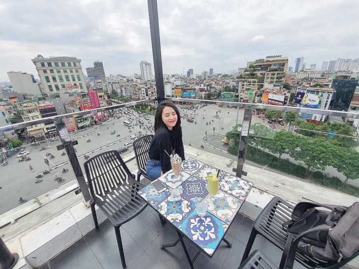 ăn chơi hà nội, đồ uống, review aries coffee – quán cafe rooftop sống ảo vạn người mê