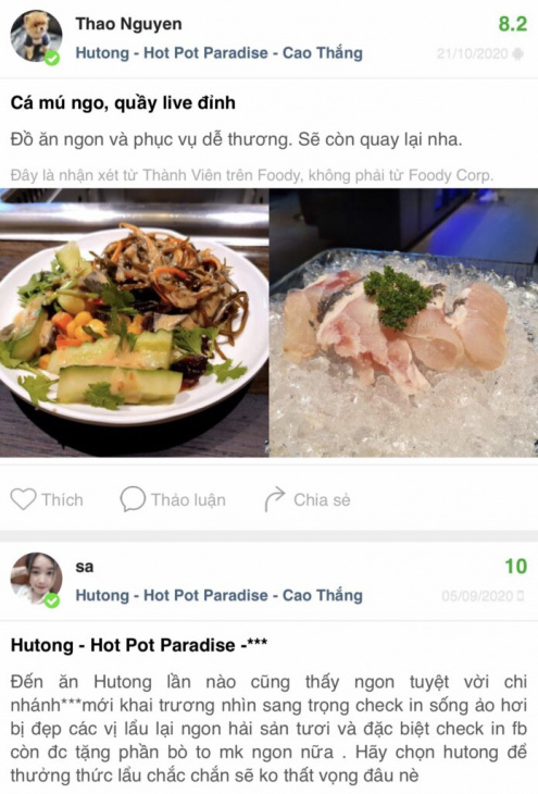 ăn chơi sài gòn, lẩu, review lẩu hutong cao thắng menu có đồ nhúng gì? (+giá)