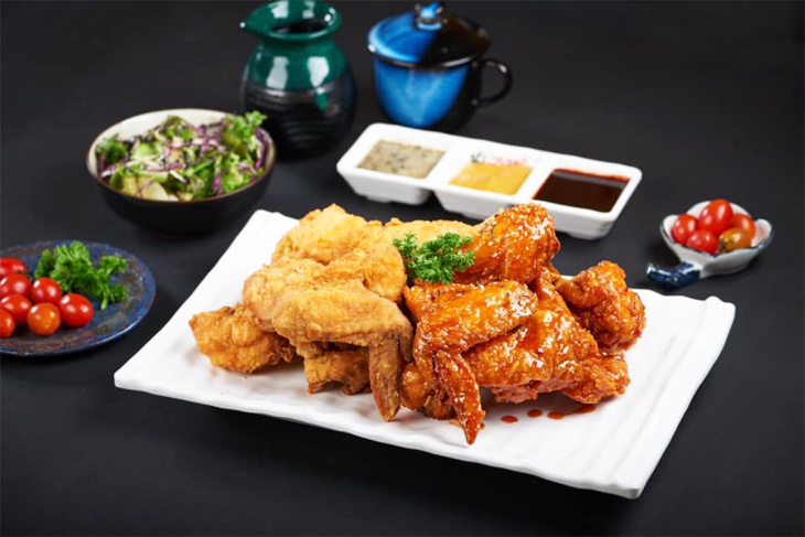 eat in hanoi, discover hanoi, #10 delicious korean fried chicken restaurant in hanoi