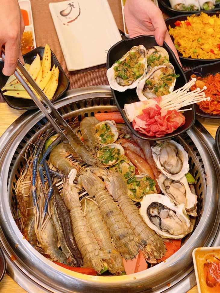 buffet, hải sản, top 10 quán buffet hải sản hải phòng bao ngon, giá chỉ từ 179k