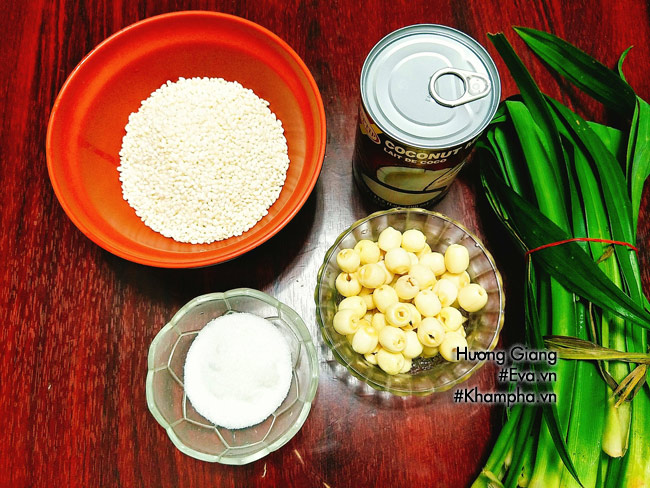 cách nấu xôi hạt sen nước dừa ngon cho bữa sáng